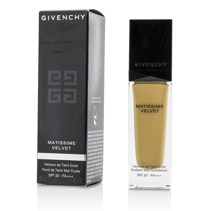 Givenchy Matissime Velvet Radiant Mat Fluid Foundation SPF 20 - #03 Mat Sand  30ml/1oz