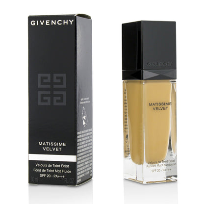 Givenchy Matissime Velvet Radiant Mat Fluid Foundation SPF 20 - #03 Mat Sand  30ml/1oz