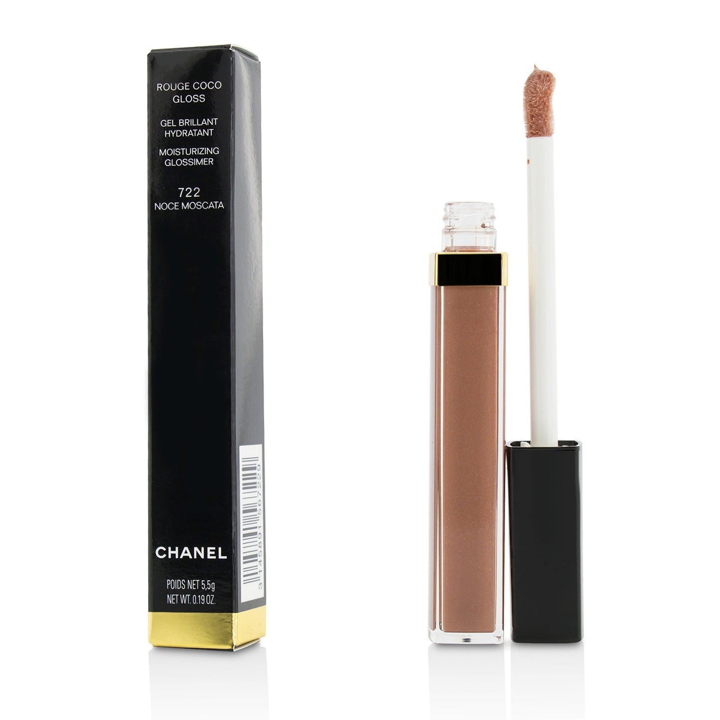 Chanel Rouge Coco Gloss Moisturizing Glossimer - # 794 Poppea  5.5g/0.19oz