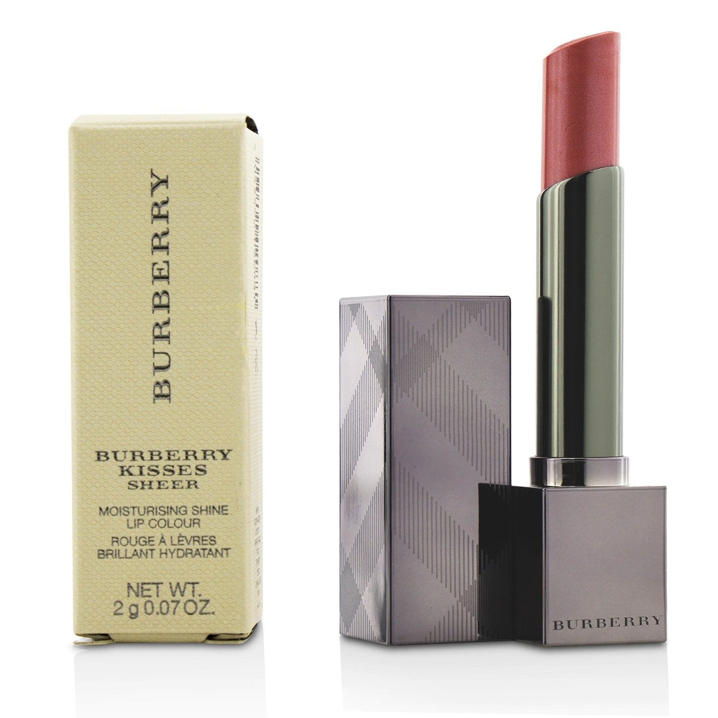 Burberry Burberry Kisses Sheer Moisturising Shine Lip Colour - # No. 229 Camellia  2g/0.07oz