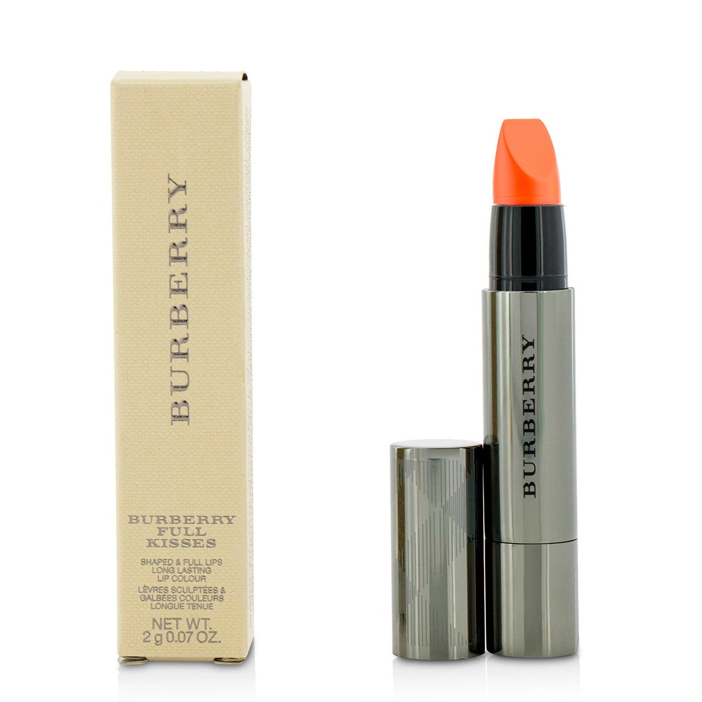 Burberry Burberry Full Kisses Shaped & Full Lips Long Lasting Lip Colour - # No. 553 Military Red  2g/0.07oz