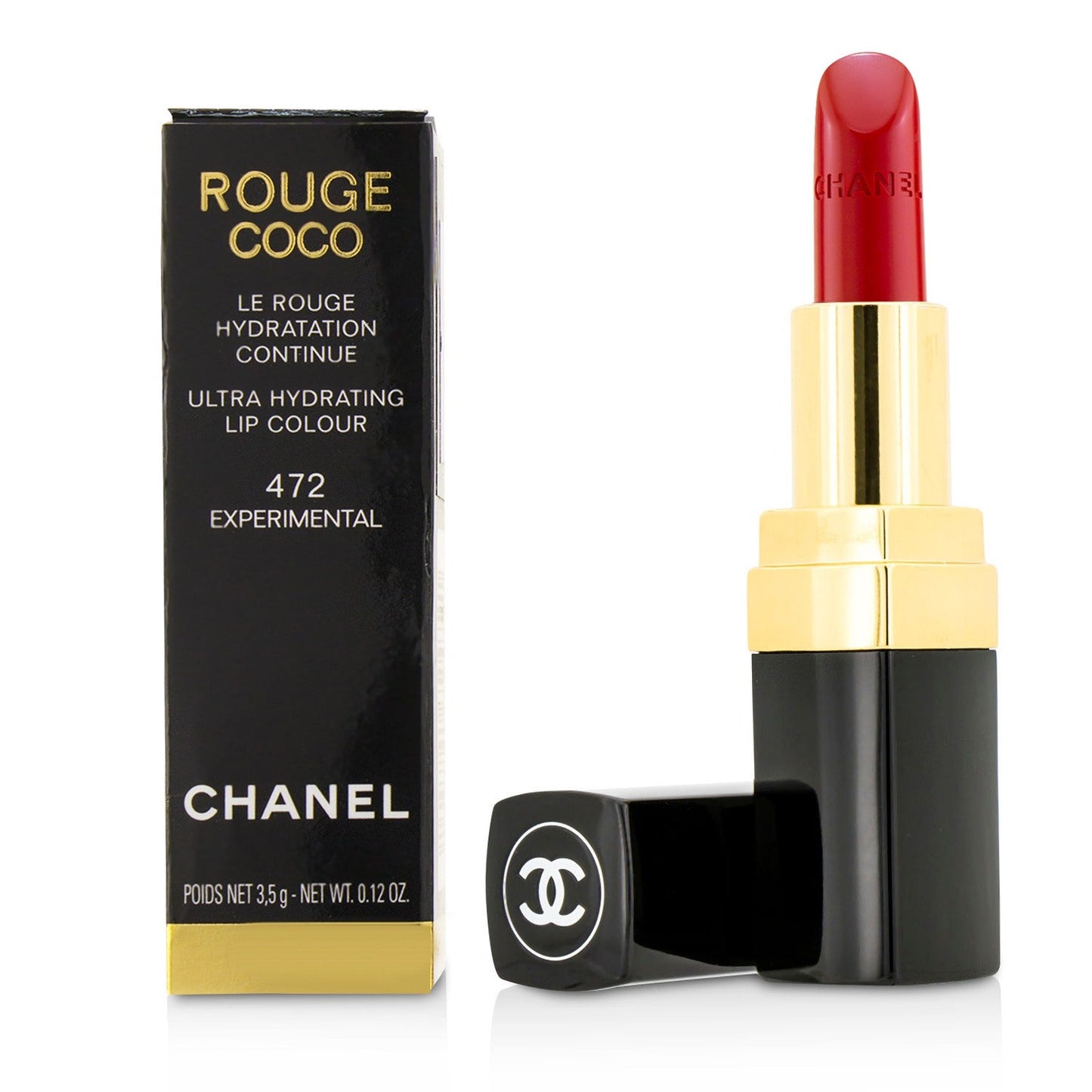 Chanel Rouge Coco Ultra Hydrating Lip Colour - # 494 Attraction  3.5g/0.12oz
