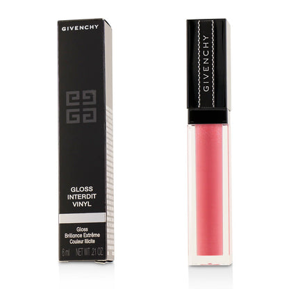 Givenchy Gloss Interdit Vinyl - # 09 Crazy In Rose  6ml/0.21oz