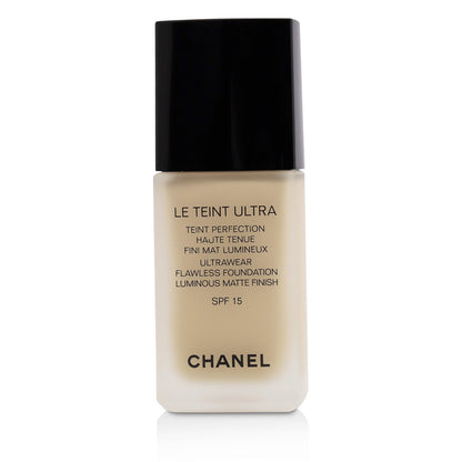 Chanel Le Teint Ultra Ultrawear Flawless Foundation Luminous Matte Finish SPF15 - # 12 Beige Rose  30ml/1oz