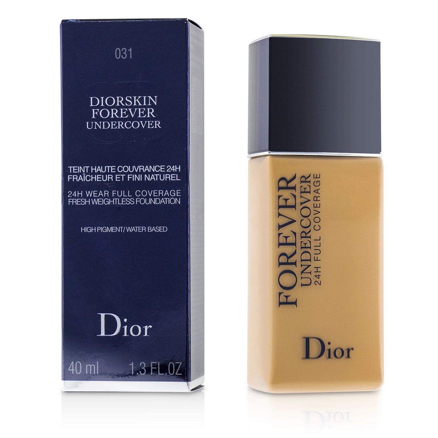 Christian Dior Diorskin Forever Undercover 24H Wear Full Coverage Water Based Foundation - # 050 Dark Beige C000900  40ml/1.3oz