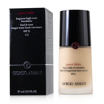 Giorgio Armani Power Fabric Longwear High Cover Foundation SPF 25 - # 5 (Light, Neutral)  30ml/1.01oz
