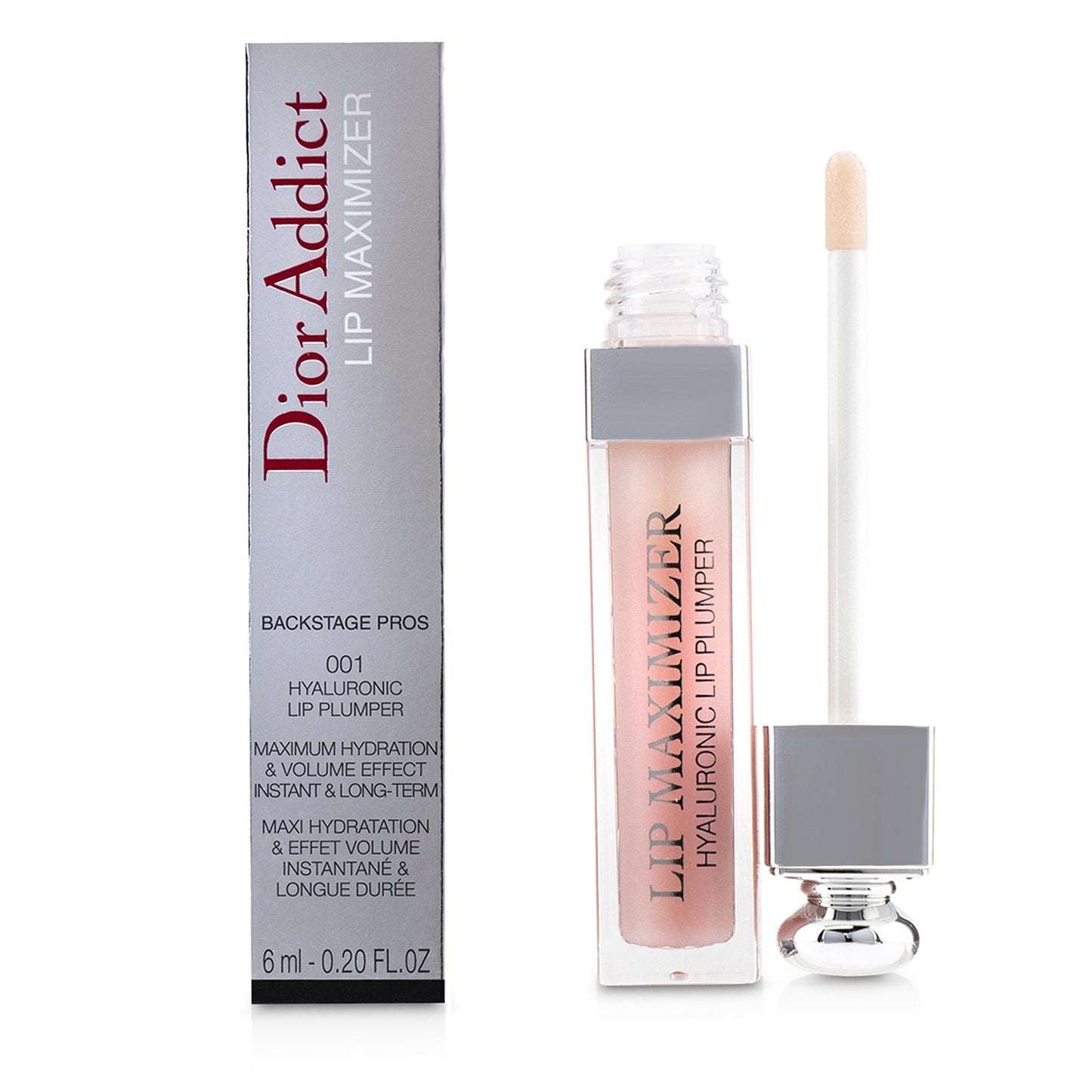 Christian Dior Dior Addict Lip Maximizer (Hyaluronic Lip Plumper) - # 001 Pink  6ml/0.2oz