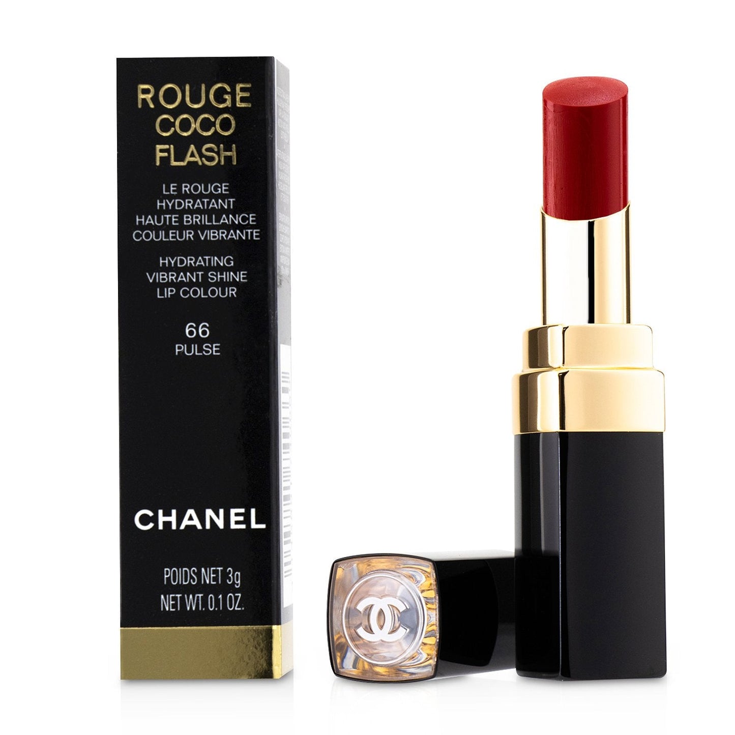 Chanel Rouge Coco Flash Hydrating Vibrant Shine Lip Colour - # 92  Amour  3g/0.1oz