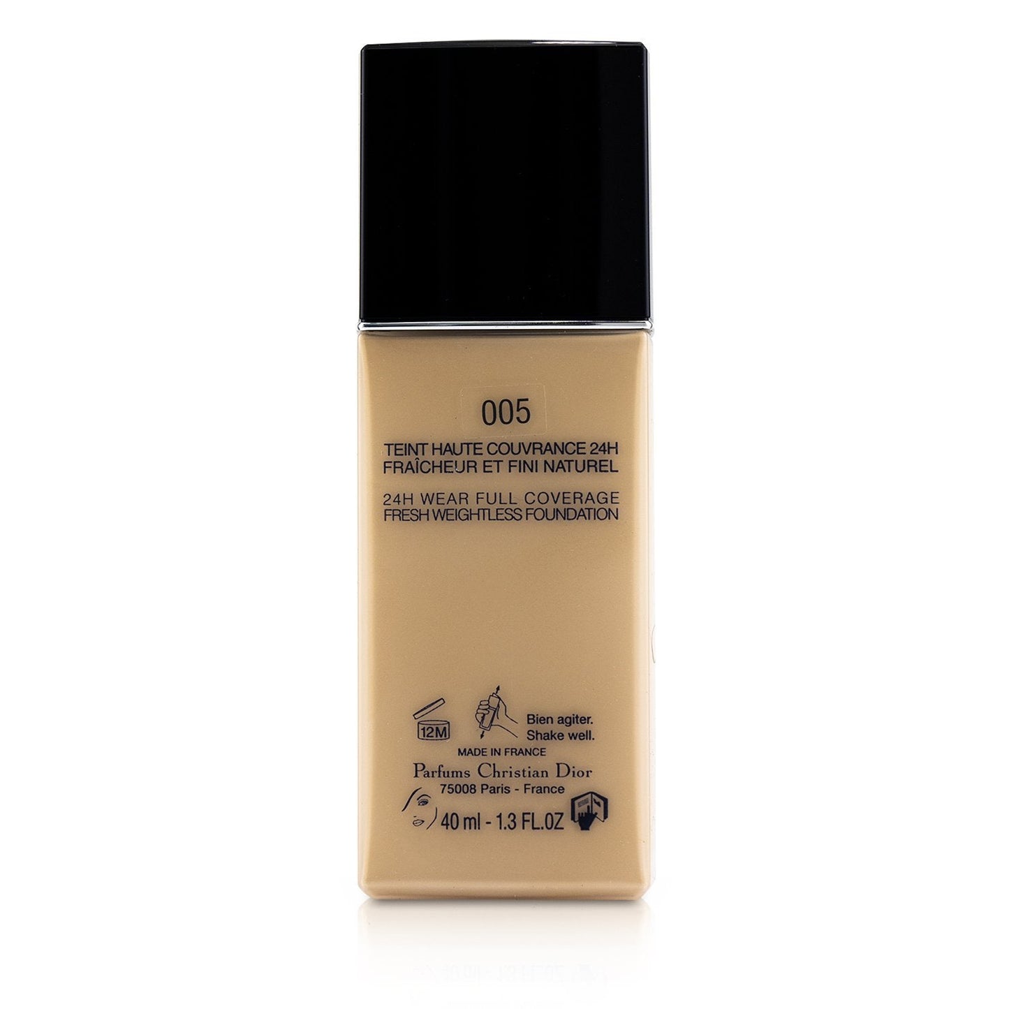 Christian Dior Diorskin Forever Undercover 24H Wear Full Coverage Water Based Foundation - # 050 Dark Beige C000900  40ml/1.3oz