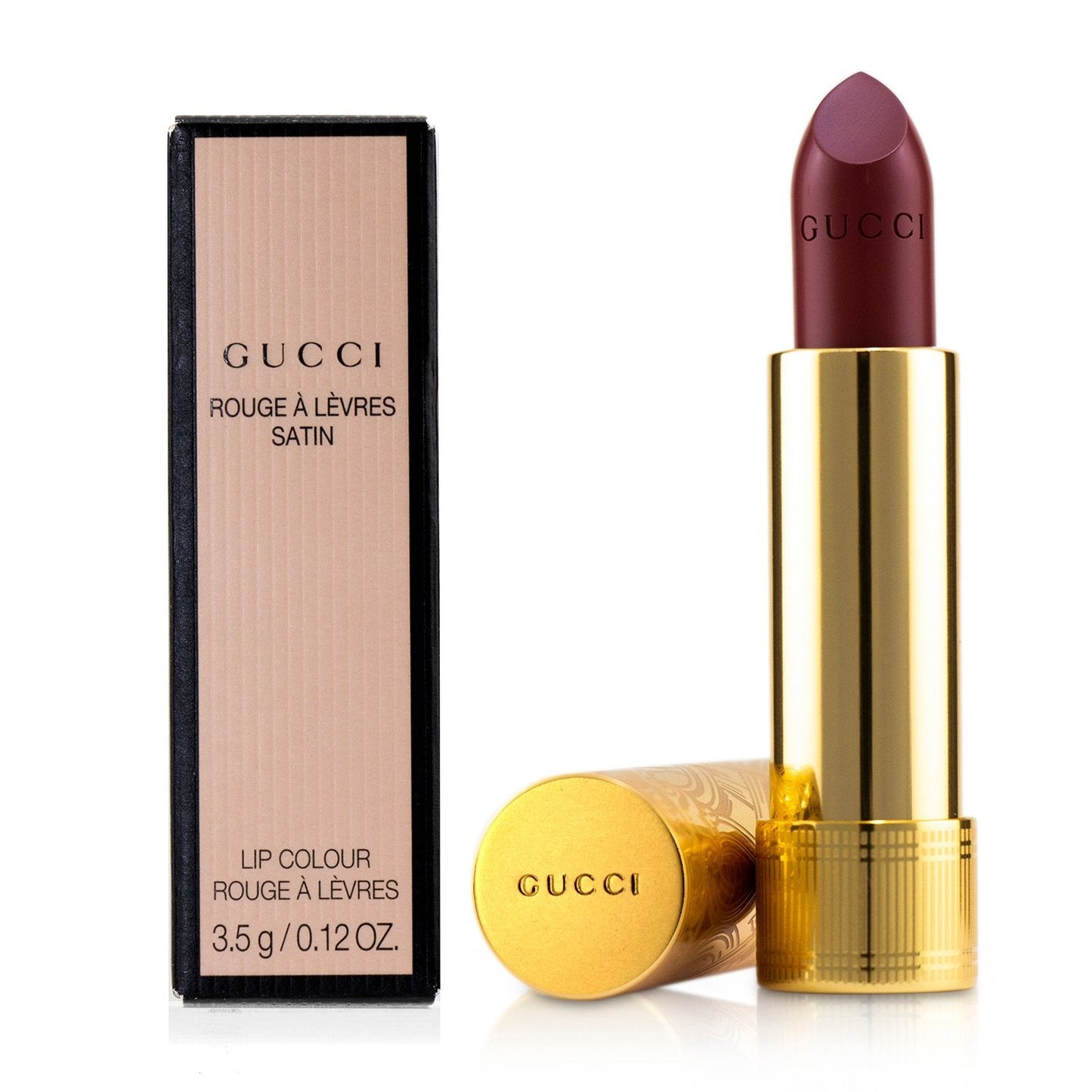 Gucci Rouge A Levres Satin Lip Colour - # 301 Mae Coral  3.5g/0.12oz