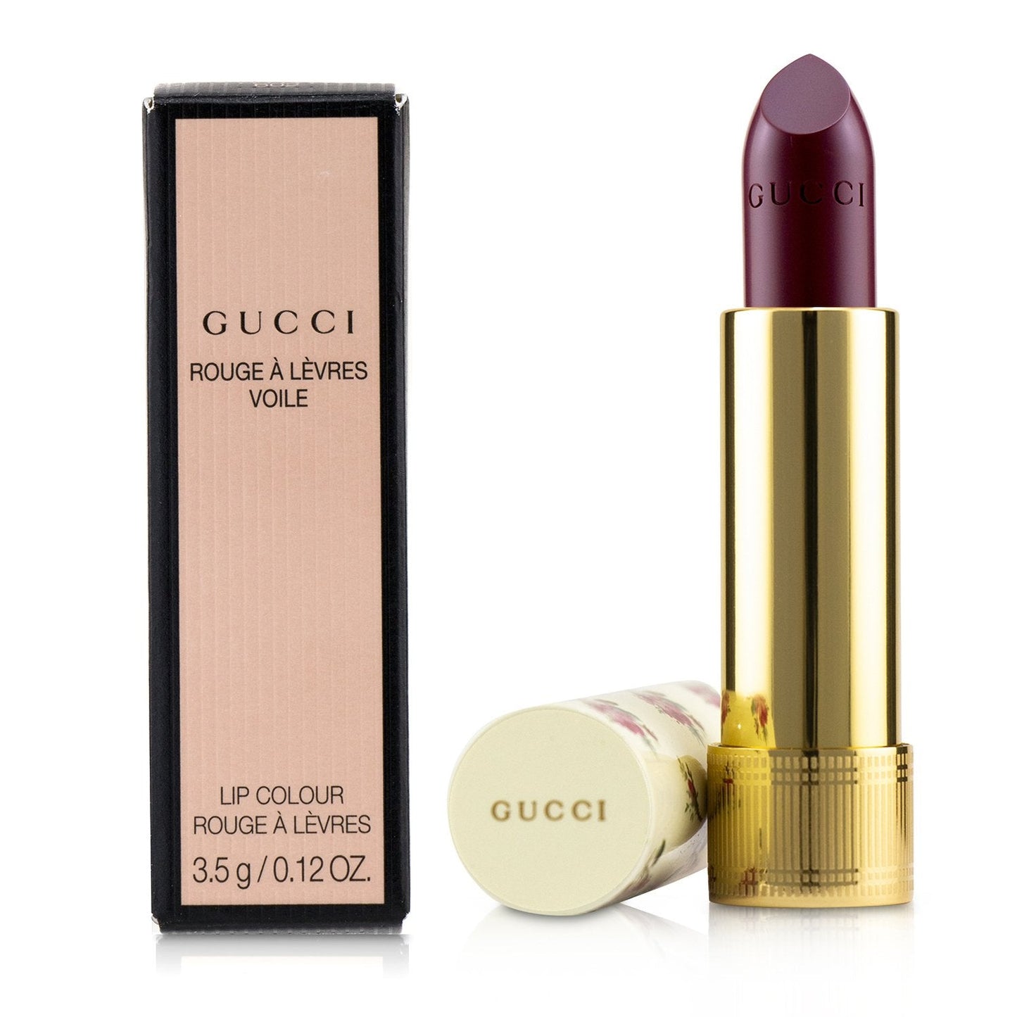 Gucci Rouge A Levres Voile Lip Colour - # 203 Mildred Rosewood  3.5g/0.12oz