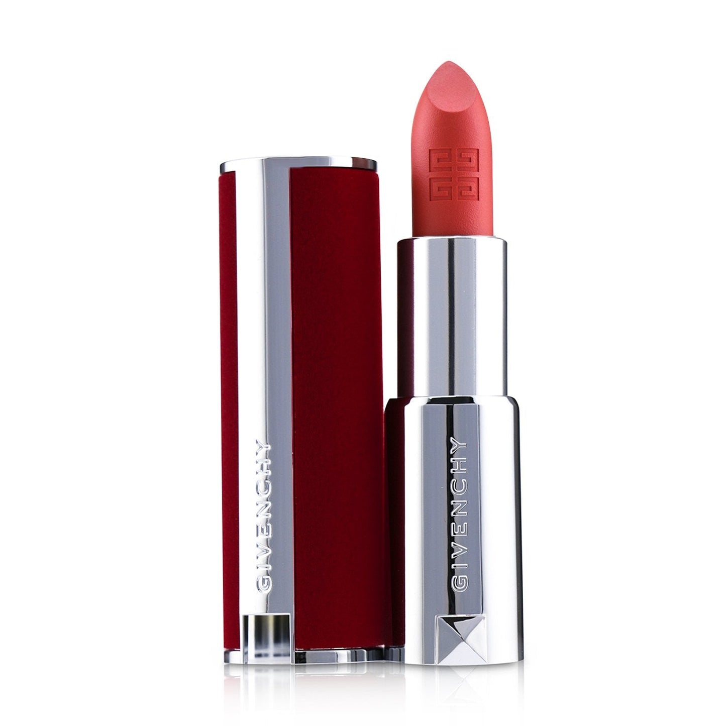 Givenchy Le Rouge Deep Velvet Lipstick - # 27 Rouge Infuse  3.4g/0.12oz