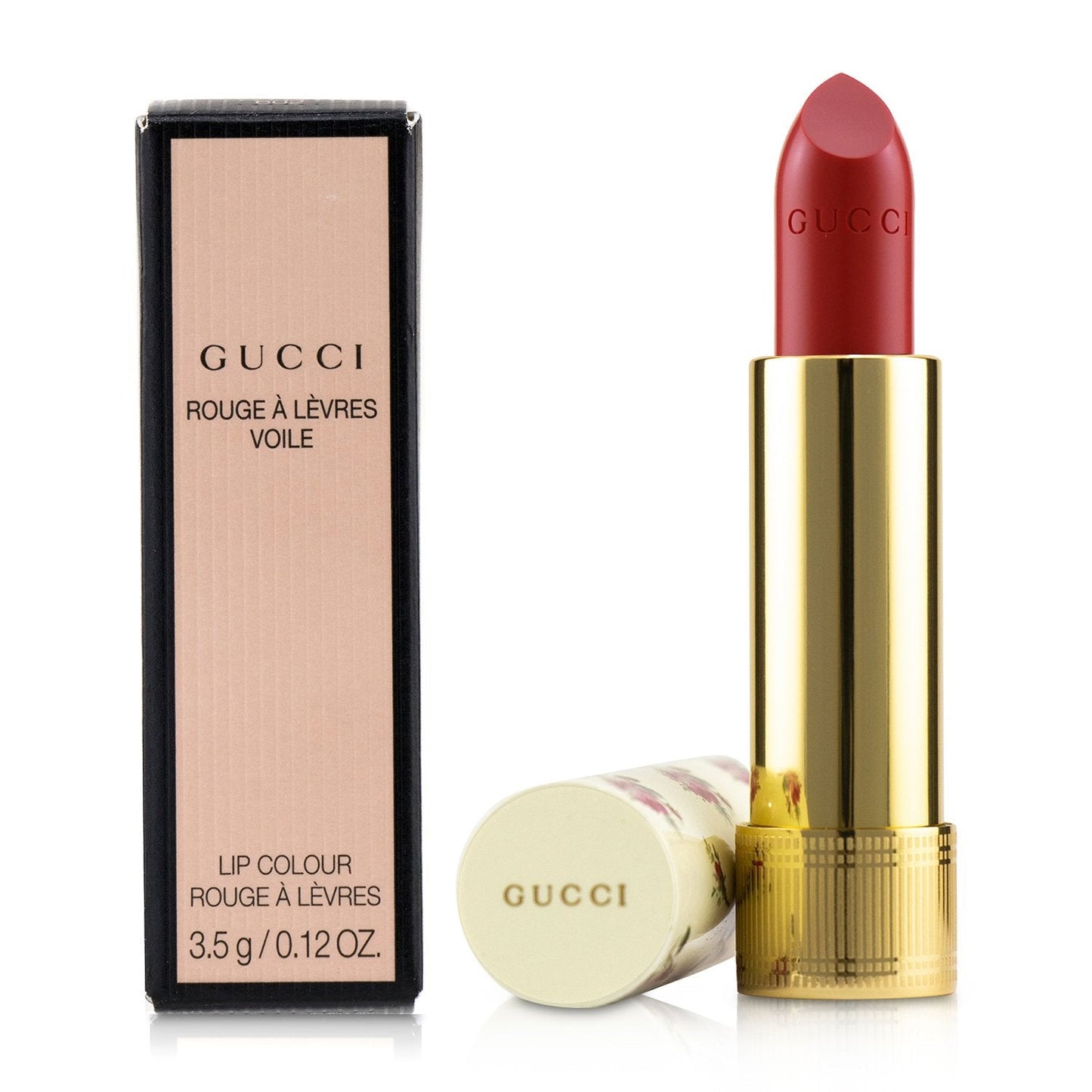 Gucci Rouge A Levres Voile Lip Colour - # 302 Agatha Orange  3.5g/0.12oz