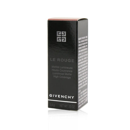 Givenchy Le Rouge Luminous Matte High Coverage Lipstick - # 201 Rose Taffetas  3.4g/0.12oz