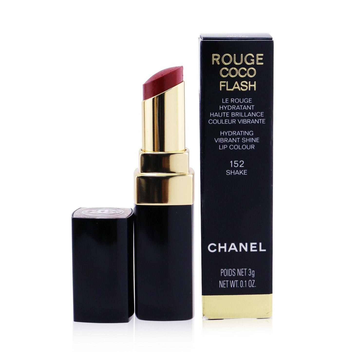 Chanel Rouge Coco Flash Hydrating Vibrant Shine Lip Colour - # 128 Mood  3g/0.1oz