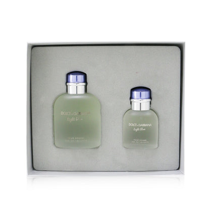 Dolce & Gabbana Light Blue Coffret: Eau De Toilette Spray 125ml/4.2oz + Eau De Toilette Spray 40ml/1.3oz  2pcs