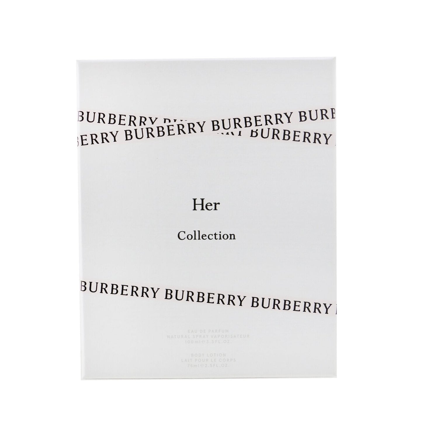 Burberry Burberry Her Coffret: Eau De Parfum Spray 100ml/3.3oz + Body Lotion 75ml /2.5oz  2pcs