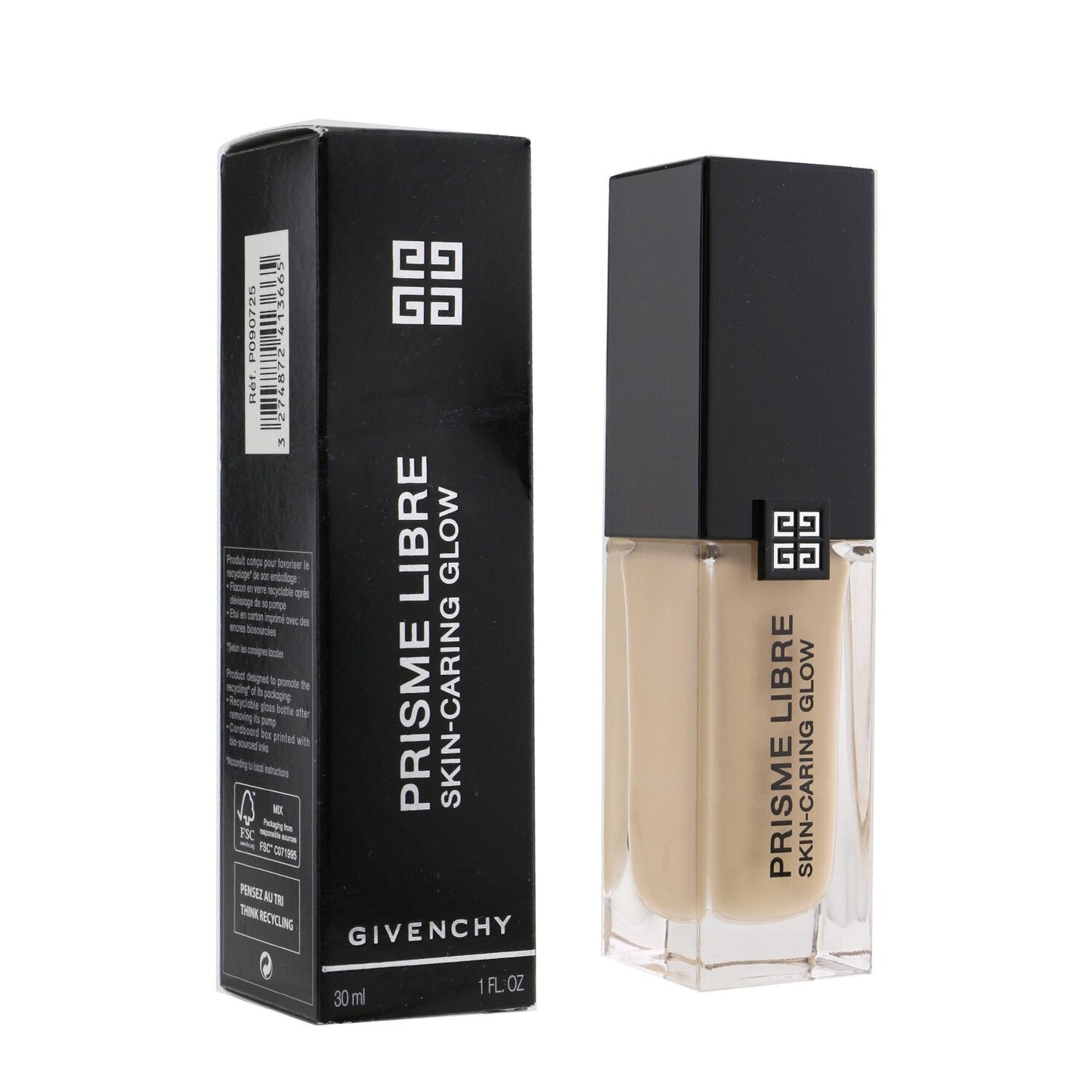 Givenchy Prisme Libre Skin Caring Glow Foundation - # 1-W100  30ml/1oz
