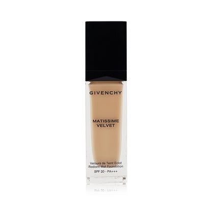 Givenchy Matissime Velvet Radiant Mat Fluid Foundation SPF 20 - #01 Mat Porcelain (Box Slightly Damaged)  30ml/1oz