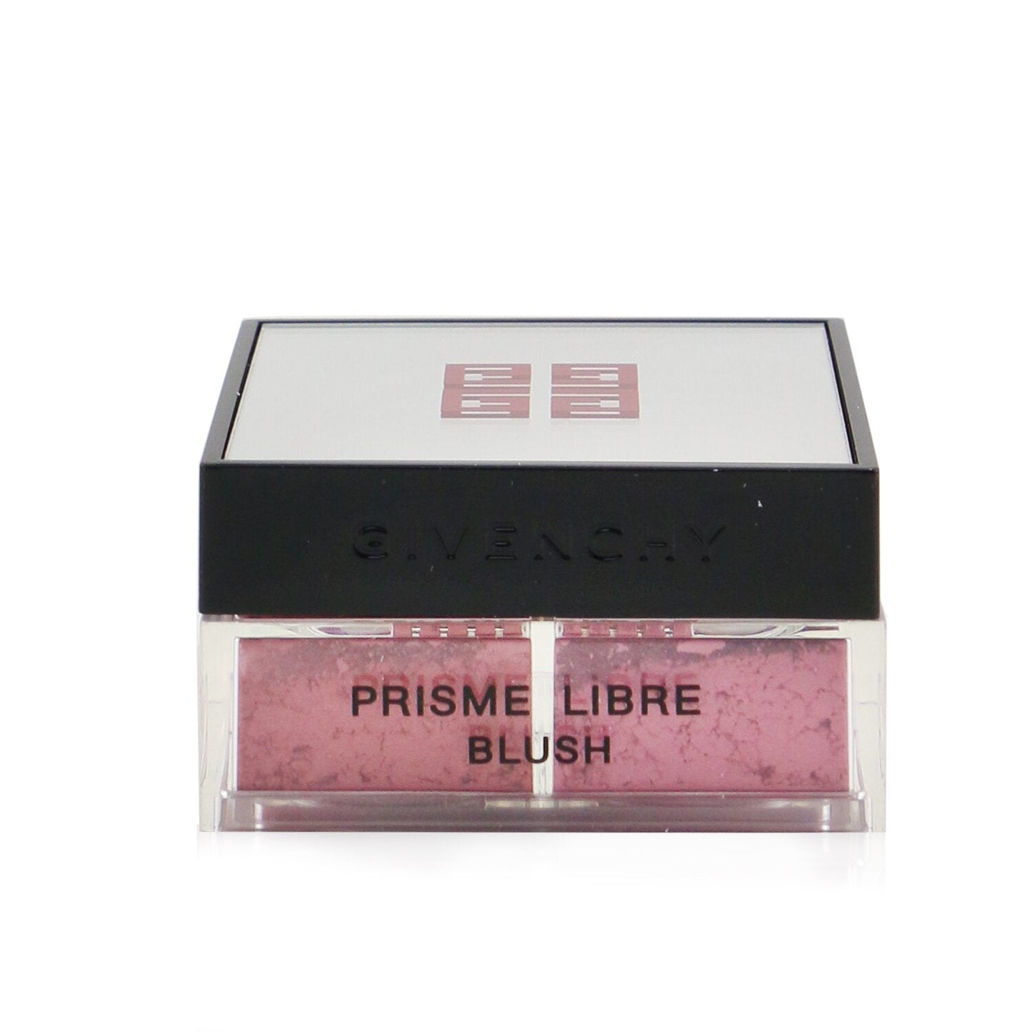 Givenchy Prisme Libre Blush 4 Color Loose Powder Blush - # 4 Organza Sienne (Woddy Oragne)  4x1.5g/0.0525oz