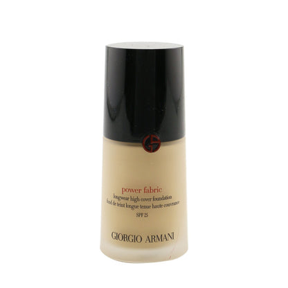 Giorgio Armani Power Fabric Longwear High Cover Foundation SPF 25 - # 2 (Fair, Golden)  30ml/1oz