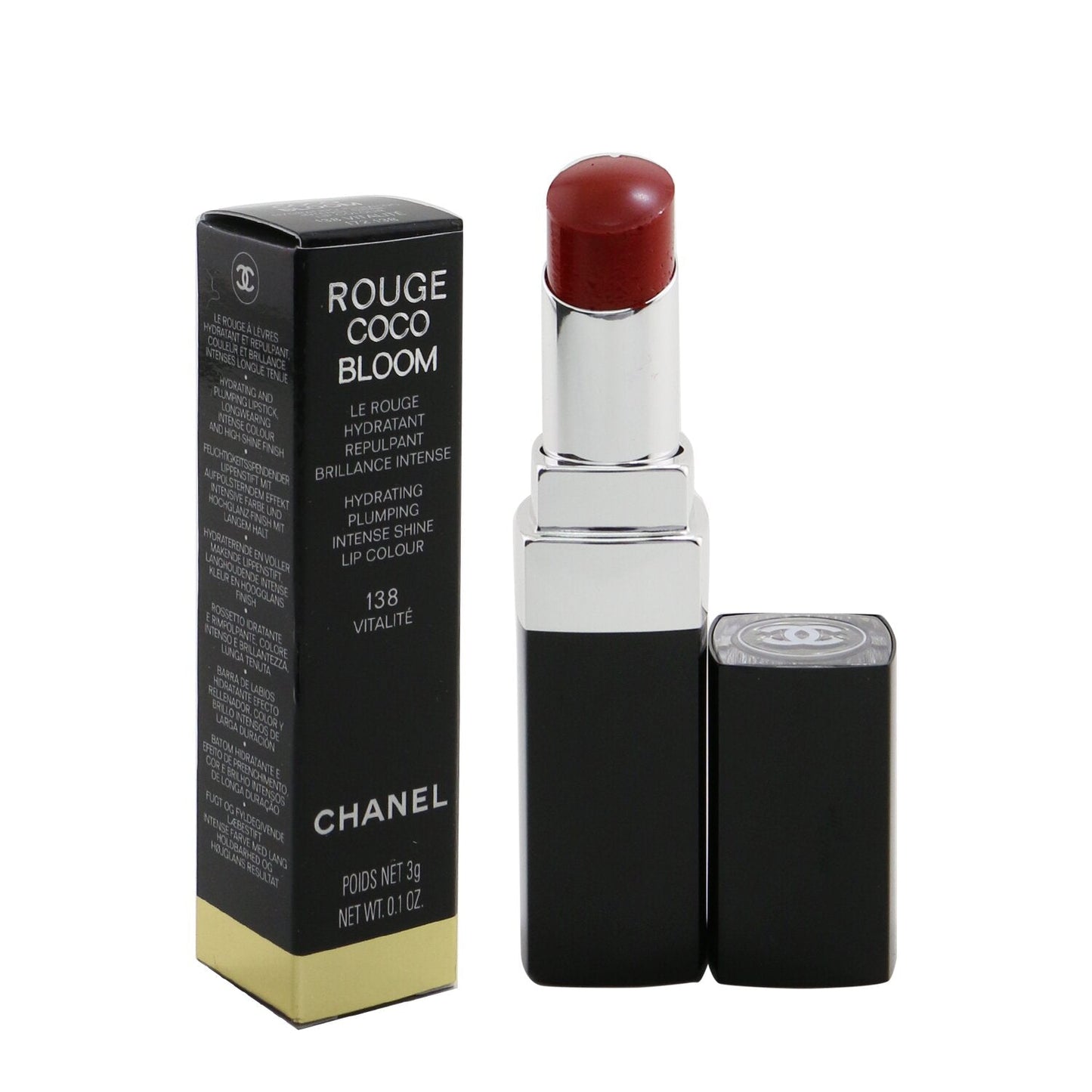 Chanel Rouge Coco Bloom Hydrating Plumping Intense Shine Lip Colour - # 118 Radiant  3g/0.1oz