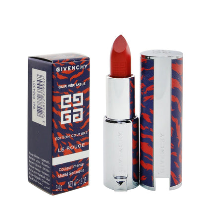 Givenchy Le Rouge Intense Color Sensuously Mat Lipstick - # 325 Rouge Fetiche  3.4g/0.12oz