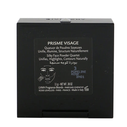 Givenchy Prisme Visage Silky Face Powder Quartet - # 4 Dentelle Beige (Box Slightly Damaged)  11g/0.38oz