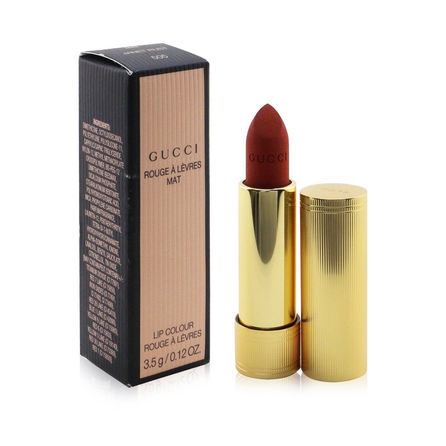 Gucci Rouge A Levres Mat Lip Colour - # 304 Queen Christina  3.5g/0.12oz