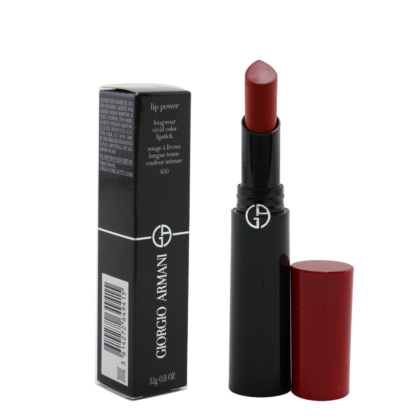 Giorgio Armani Lip Power Longwear Vivid Color Lipstick - # 503 Eccentrico  3.1g/0.11oz