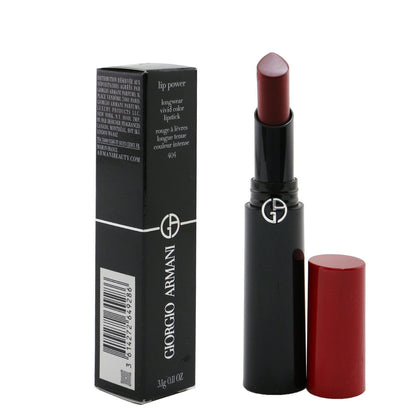 Giorgio Armani Lip Power Longwear Vivid Color Lipstick - # 405 Sultan  3.1g/0.11oz