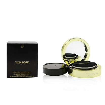 Tom Ford Traceless Touch Foundation Cushion Compact SPF 45 With Extra Refill - # 4.0 Fawn  2x12g/0.42oz