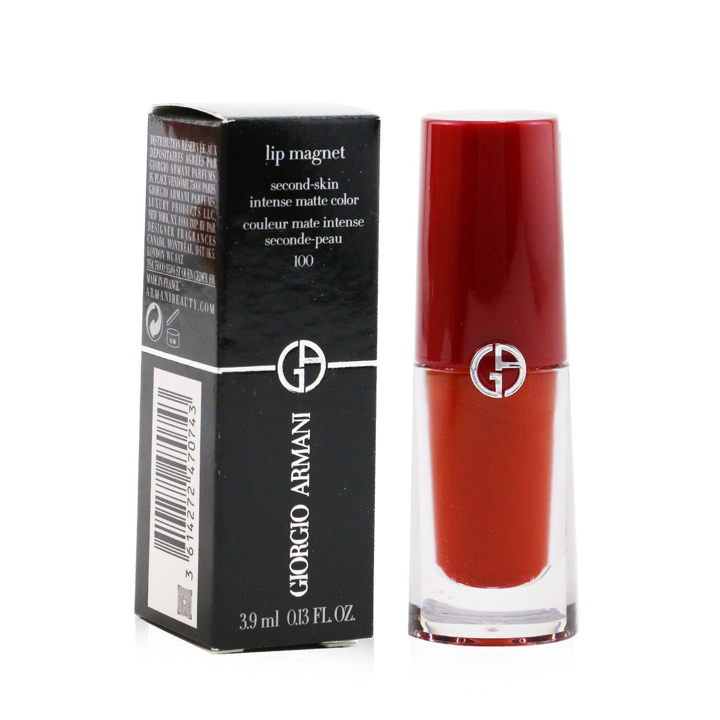 Giorgio Armani Lip Magnet Second Skin Intense Matte Color - # 604 Nighttime  3.9ml/0.13oz