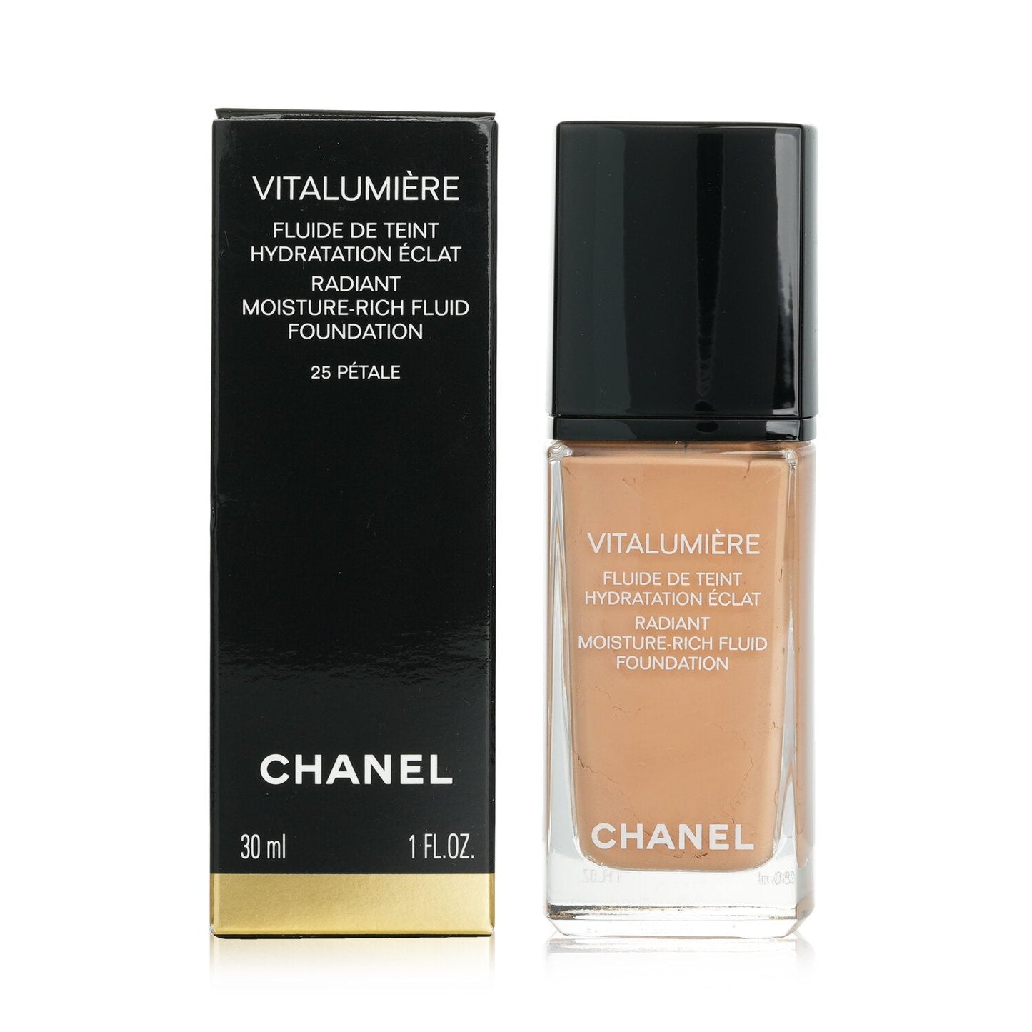 Chanel Vitalumiere Radiant Moisture Rich Fluid Foundation - #20 Clair  30ml/1oz