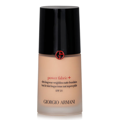Giorgio Armani Power Fabric+ Ultra Longwear Weightless Matte Foundation SPF 20 - # 5.25  30ml/1oz