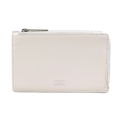 Balenciaga Card Case Leather Ivory