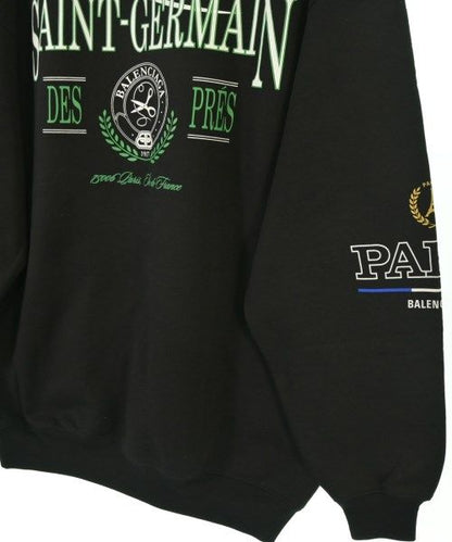 Balenciaga Hoodie Cotton Black