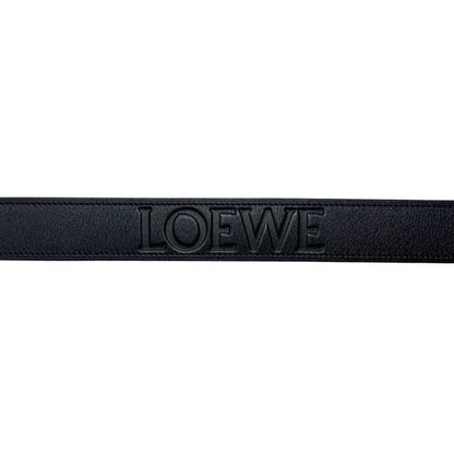 Loewe Belt Black Waist 80 30 mm Leather