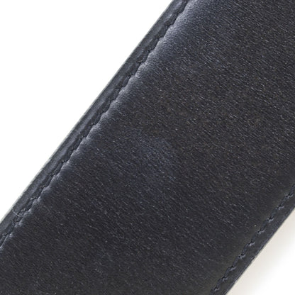 Hermes Hose Buckle Reversible Vintage Box Calf Gold Plated Black Brown Belt