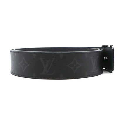 Louis Vuitton Tenture Ceinture Monogram Eclipse Black Belt Calf Leather