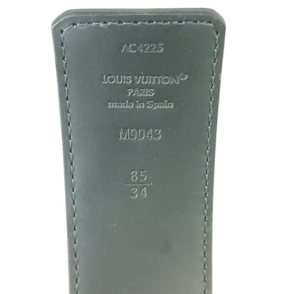 Louis Vuitton Belt Ceinture Black Monogram Eclipse