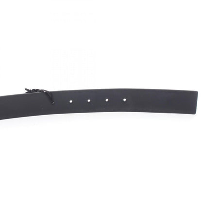 Fendi Belt FF Logo Gold Reversible Black Leather