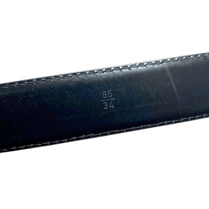 Louis Vuitton Belt Ceinture Classic Black Noir Epi Waist 88 30
