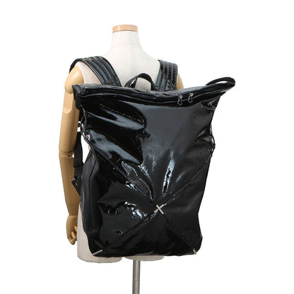 Bottega Veneta Backpack Tent Patent Black