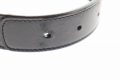 Gucci GG Marmont Belt 85 34 Leather Black All Over Pattern Aa