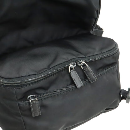 Prada Triangle Logo Belt Bag Nylon Leather Black