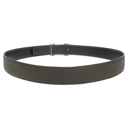 Hermes Tonight Buckle Leather Reversible 85 Belt