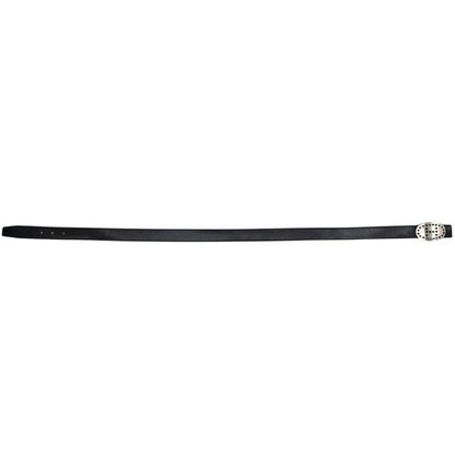 Hermes Belt Black Brown Evelyne Waist 94 30 Box Calf Togo Perforated Logo Buckle