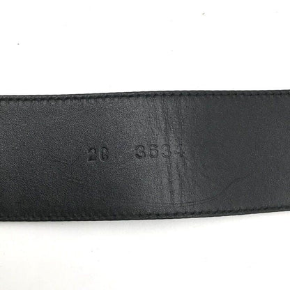 Prada Dragon Saffiano Leather Belt Animal Black Silver Bag Included