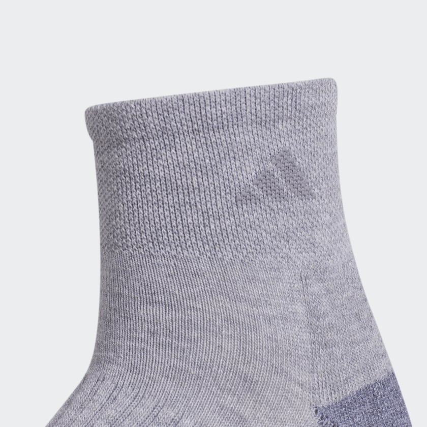 Cushioned Quarter Socks 3 Pairs